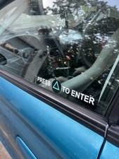 Press Y / Triangle To Enter Sticker, Gamer Window Vinyl, Controller Gift picture