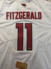 ARIZONA CARDINALS LARRY FITZGERALD #11 SIGNED FOOTBALL JERSEY W/ AUTHENTICATION picture