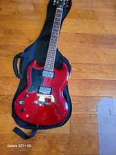 Epiphone SG Tribute Guitar LEFT-HANDED Solid Body Red Beautiful  w/ Gig Bag picture