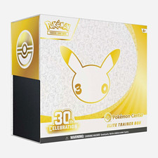 Pokémon Center TCG Elite Trainer Box 30th Celebration English ships 9/24 picture
