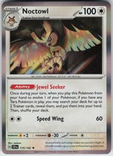 Holo Foil Noctowl 115/142 Rare SV07: Stellar Crown picture