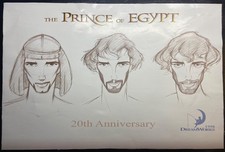 🎬 Rare DreamWorks The Prince of Egypt — Internal Pre-Production Poster Proof picture