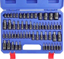 60-piece Master Torx Bit Set,CR-V Torx Sockets & E Socket Set picture