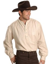 Scully Rangewear Men's Tonal Dobby Stripe Shirt picture