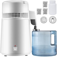 Uimoso 4L Water Distiller Purifier Machine Countertop 750W Stainless Steel CE picture