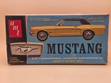 Vintage AMT Mustang 3-in-1 Convertible/Hardtop Customizing Kit 1/25, unbuilt picture