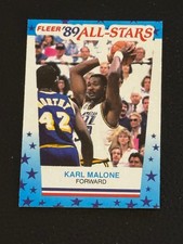1989-90 Fleer - All-Stars Stickers Karl Malone #1 picture