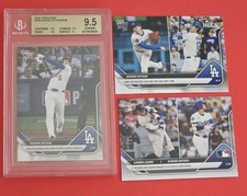 Shohei Ohtani TOPPS NOW CARD BGS 9.5 GEM MINT + Judge Ohtani NOW + NOW 10K 3 HR picture