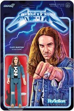 Metallica  Cliff Burton - ReAction Figure - Ride the Lightning   Super7  NEW picture