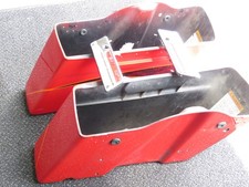 Genuine Harley Davidson CVO Hard Saddlebag Bottoms 00-13 Touring Red/Black picture