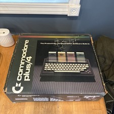 Used Vintage Commodore Plus/4 computer with Original box picture