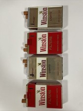 Vintage Winston Cigarette Lighter x4,works picture