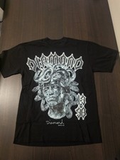 Unreleased Diamond Supply Co. Black/Mint Medusa Graphic Print T-Shirt Sz Medium  picture