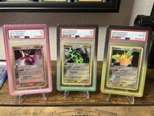 Delta Species Holo Psa Lot Rayquaza Dragonite Mewtwo picture