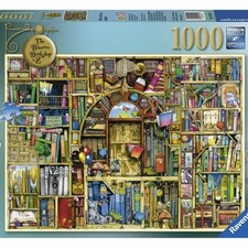 The Bizarre Bookshop  N0 2 ~ Ravensburger Colin Thompson -  Puzzle 1000pc picture
