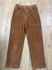 Vintage Ralph Lauren Jeans Co Pants Women’s Brown Corduroy Size 10 picture