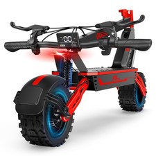 Gokeep 11'' Electric Scooter 1500W Peak 52V/20Ah E-Scooter Offroad Tire 34mph US picture
