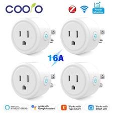 Tuya WiFi Smart Plug 20A with Power Monitor US Outlet Timer Work With Alexa picture