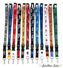 NBA Basketball Team Sports Lanyards Detachable Keychain Badge Phone Holder Strap picture