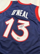 Shaquille O'Neal Signed Team USA Olympics Jersey Autographed GT COA 🏀🥇 picture