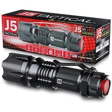 NEW J5 TACTICAL LED Flashlight Clip Mini Light  Pocket EXTRA BRIGHT (1) AA Batt* picture