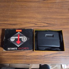 Vintage Kodak Instamatic 804 Camera with Original Box and Case Untested picture