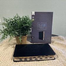 1995 NASB Bible | Black Bonded Leather | Thumb-Indexed NASB Bible picture
