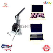 New Grinding Valve Seat 12 Pcs Stones With Stone Dresser & Pilots 6 pcs + Holder picture