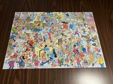 Jumbo Jan Van Haasteren * AT THE HAIRDRESSERS * JVH 1000 piece Jigsaw Puzzle picture