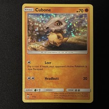 Pokemon McDonald's 2018 Cubone Confetti Holo 007/012 NM/LP picture