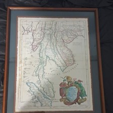 1683 Rare Cantelli Map of Mainland Southeast Asia - print? picture