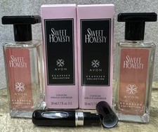 2-AVON Sweet Honesty Cologne Perfume Spray 1.7 oz/FREE TRAVEL SPRAY picture