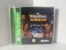 WWF WrestleMania: The Arcade Game (PS1) Greatest Hits / Complete  picture