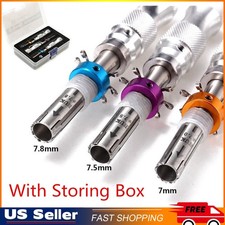 3PCS Tubular 7 Pins Tool Stainless Adjustable Tool 7mm 7.5mm 7.8mm 3 Inner Rods picture