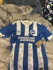 Brighton & Hove Albion 25/26 Fully Signed Nike Jersey Size M picture
