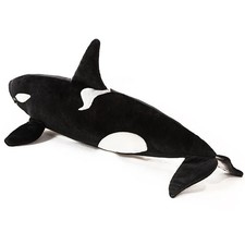 50cm Orca Killer Whale Plush - Soft Sea Animal Sleeping Pillow picture