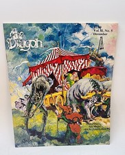 The Dragon Magazine #11 Vol. 2 No. 5 (December 1977) Vtg Issue Excellent D&D TSR picture