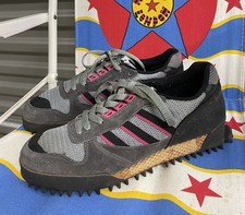 Vintage Adidas Marathon TR Trainer Retro 80s Made in Korea size 41.5eu picture