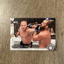 2015 Topps UFC Chronicles Georges St-Pierre #15 picture