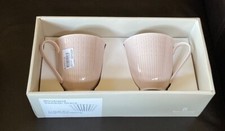 Rorstrand Swedish Grace Set Of Two Mugs Louise Adelborg Design NIB picture
