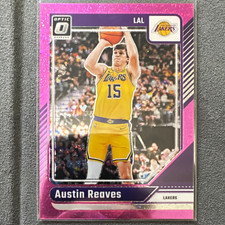 Panini 2024-25 Donruss Optic Austin Reaves Pink Glitter Prizm /275 #140 Lakers picture