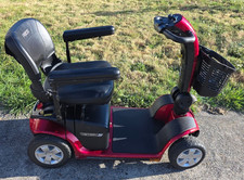 Pride Victory 10 4 Wheel Power Mobility Scooter Chair Electric Blue picture