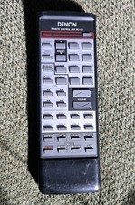 Genuine Vintage Denon RC-136 CD Cassette Tape Tuner Phono Remote Control TESTED picture