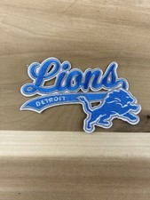 Detroit Lions Embroidered Iron On 3” Patch picture