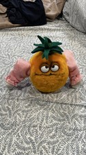 Vintage 1982 Walt Disney Epcot Kitchen Kabaret Mr Pineapple Toy #30-3446 Yellow picture