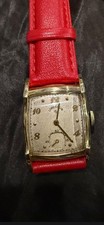 Vintage LORD ELGIN 1950's Manual Wind Retro Men's Watch W/ Superb Design  picture