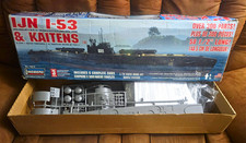 Lindberg IJN I-53 & Kaitens 1:72 Plastic Model Kit Unassembled Not Painted 70818 picture
