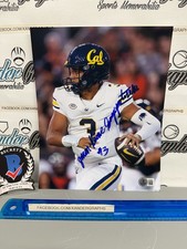 JARON KEAWE SAGAPOLUTELE SIGNED AUTOGRAPHED FOOTBALL 8x10 PHOTOGRAPH-BECKETT BAS picture