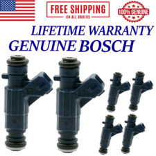NEW 6pc OEM BOSCH Fuel Injectors For 2000-2005 Mercedes Benz CLK320 3.2L V6 picture