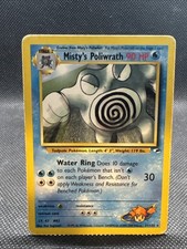 Misty's Poliwrath 031/132 Gym Heroes Regular MP-Pokemon TCG picture